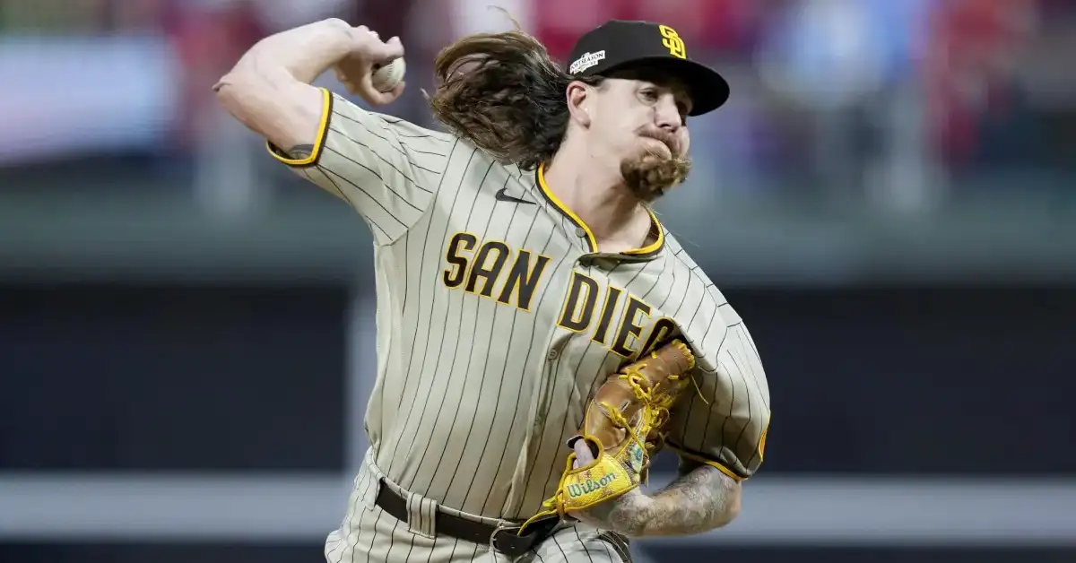 Mike Clevinger, pitcher for the San Diego Padres